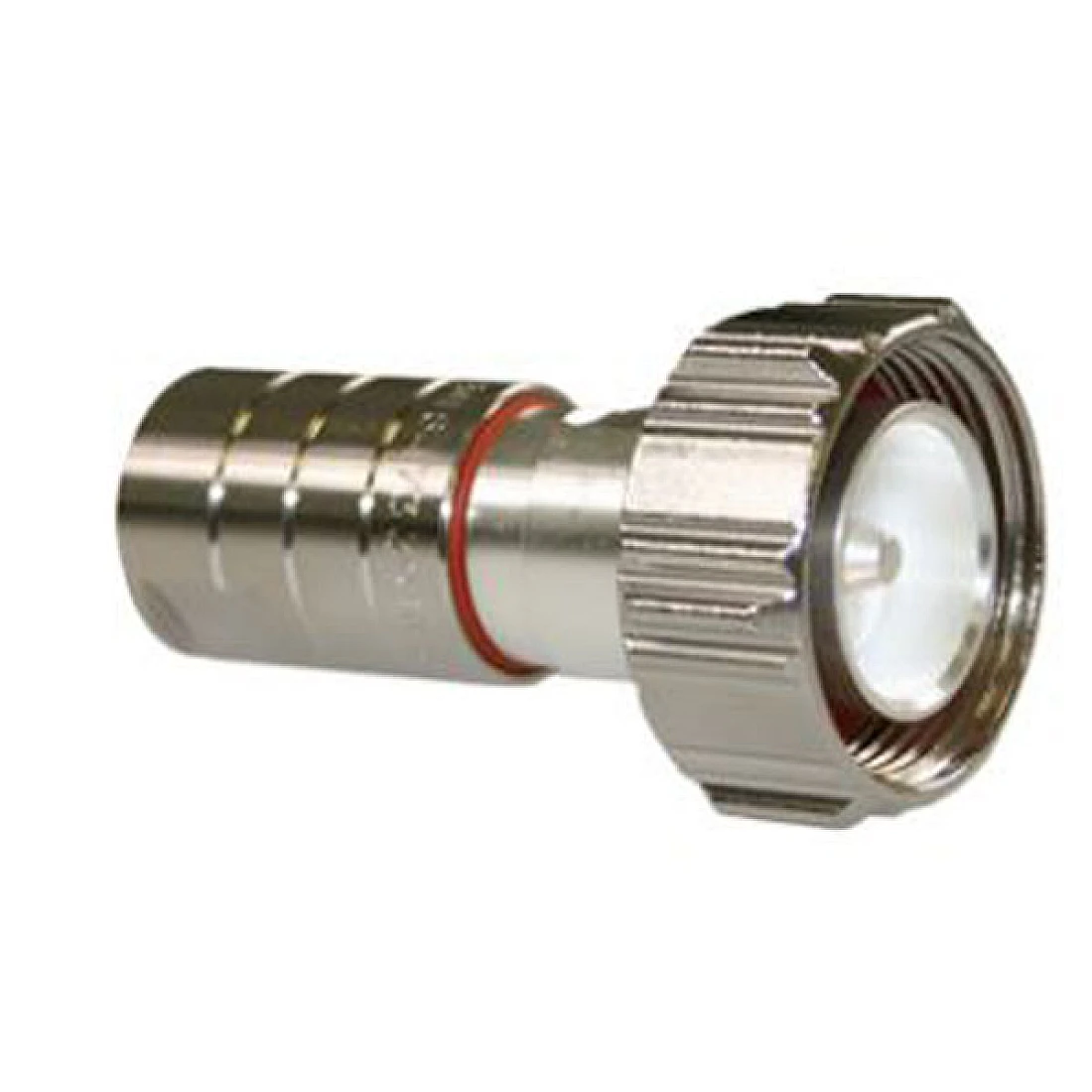 7-16 DIN Male Connector for 3/8" Coaxial Cable, OMNIFIT FIT™ Straight O-ring sealing