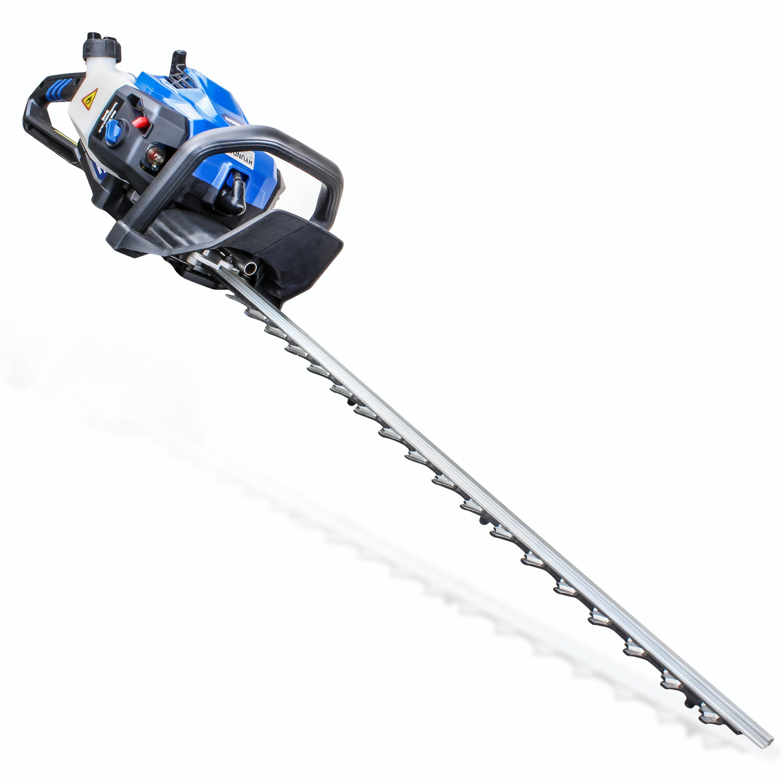 Petrol Hedge Trimmer/Pruner, 26cc 2-stroke Easy-Start, Lightweight and Anti-Vibration, 24” (60cm) Blade by Hyundai 