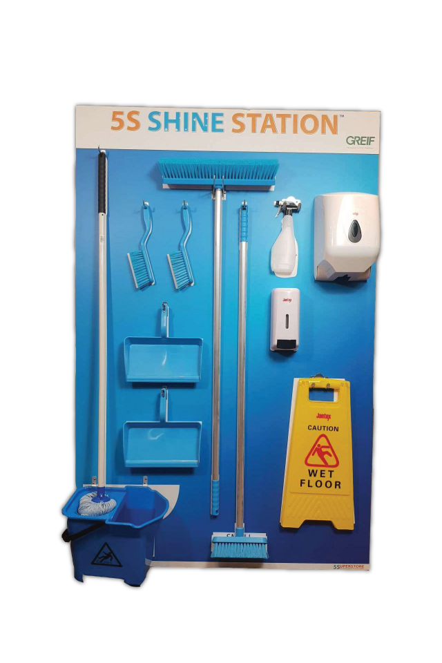 Custom 5S Cleaning Stations for Industrial Workplaces