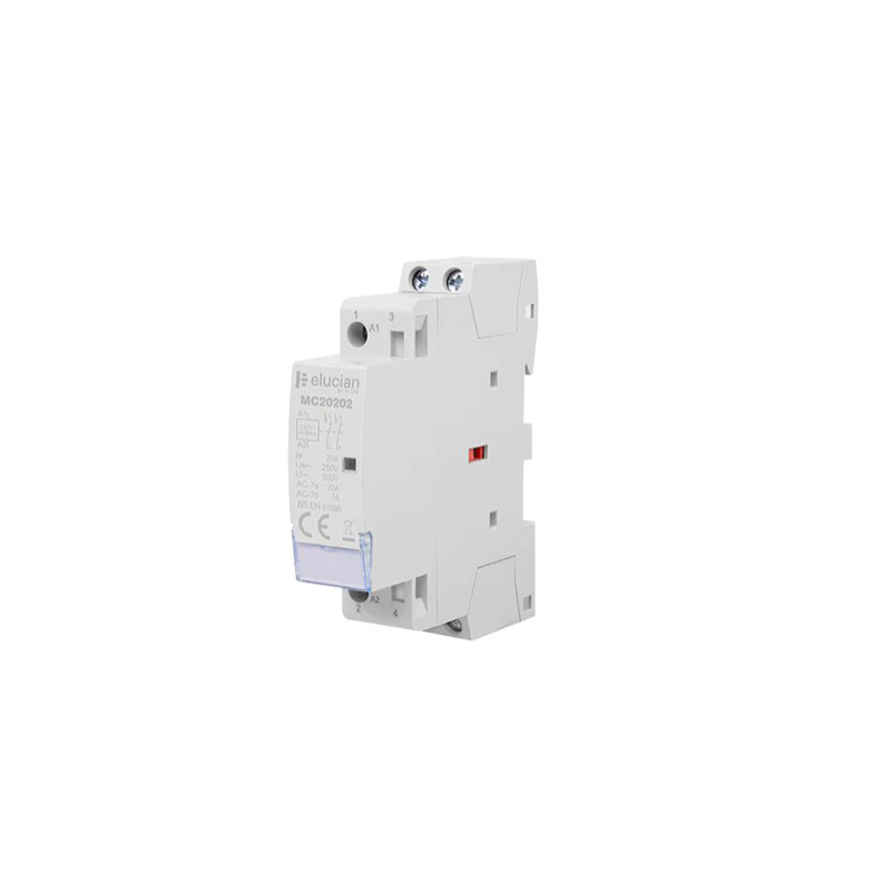 Click Elucian 2 Pole 1 Module 20A 2 x N/C Contactor