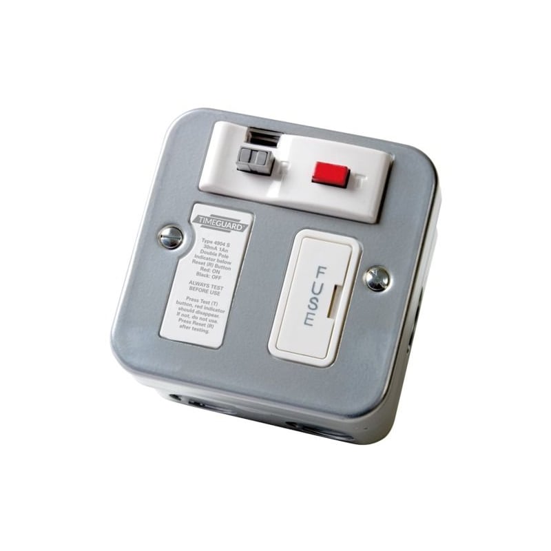 TimeGuard RCD16MLN RCD Metal Fused Connection Unit