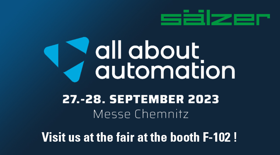 Sälzer Electric GmbH at all about automation 2023 in Chemnitz, Germany