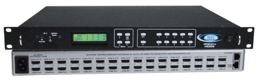 VEEMUX  SM-16X16-HD4K  4K 18Gbps HDMI Video Matrix Switch: 16x16