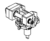 Radial double side twin static tool QD&#61;25mm