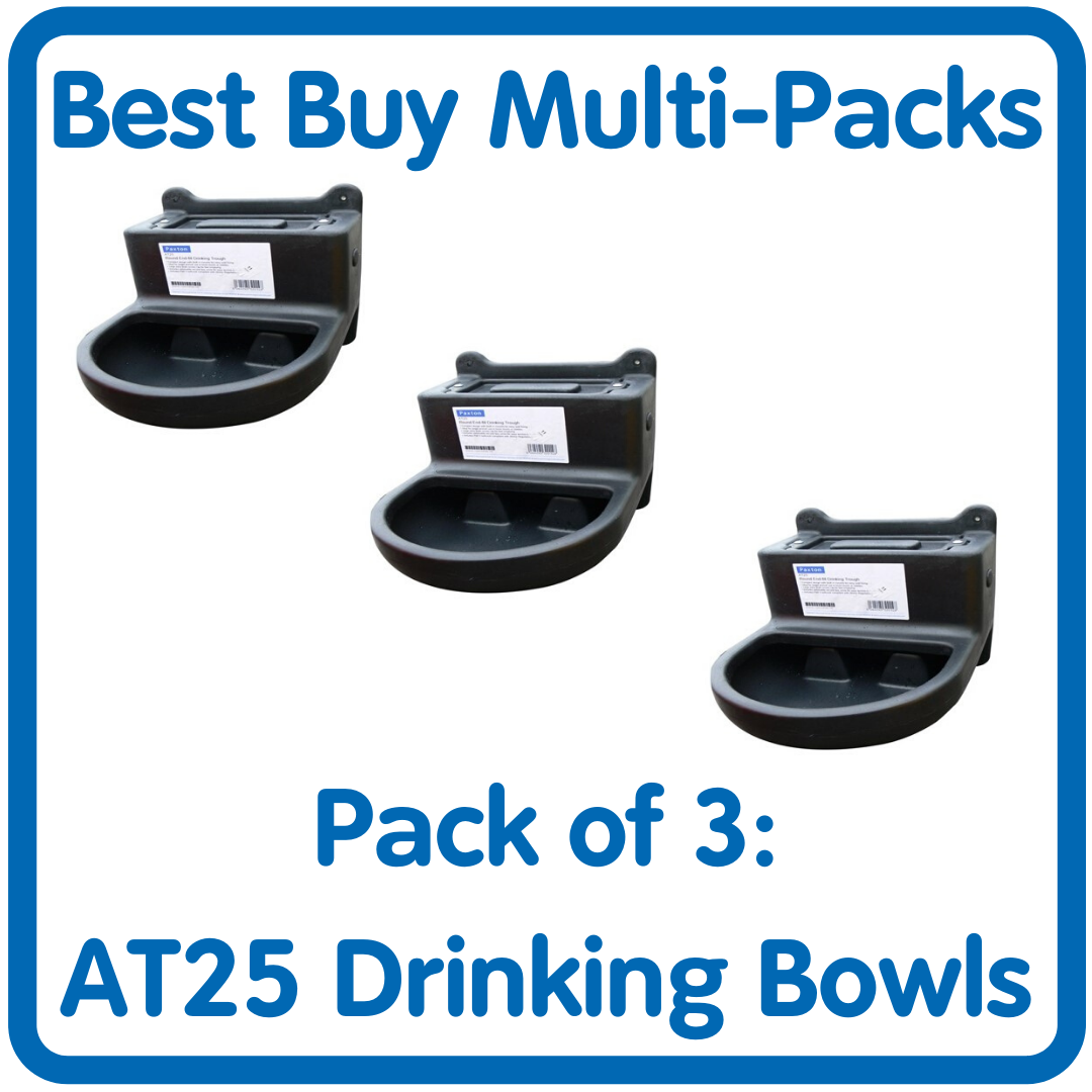 Pack of 3: AT25 Drinking Bowls