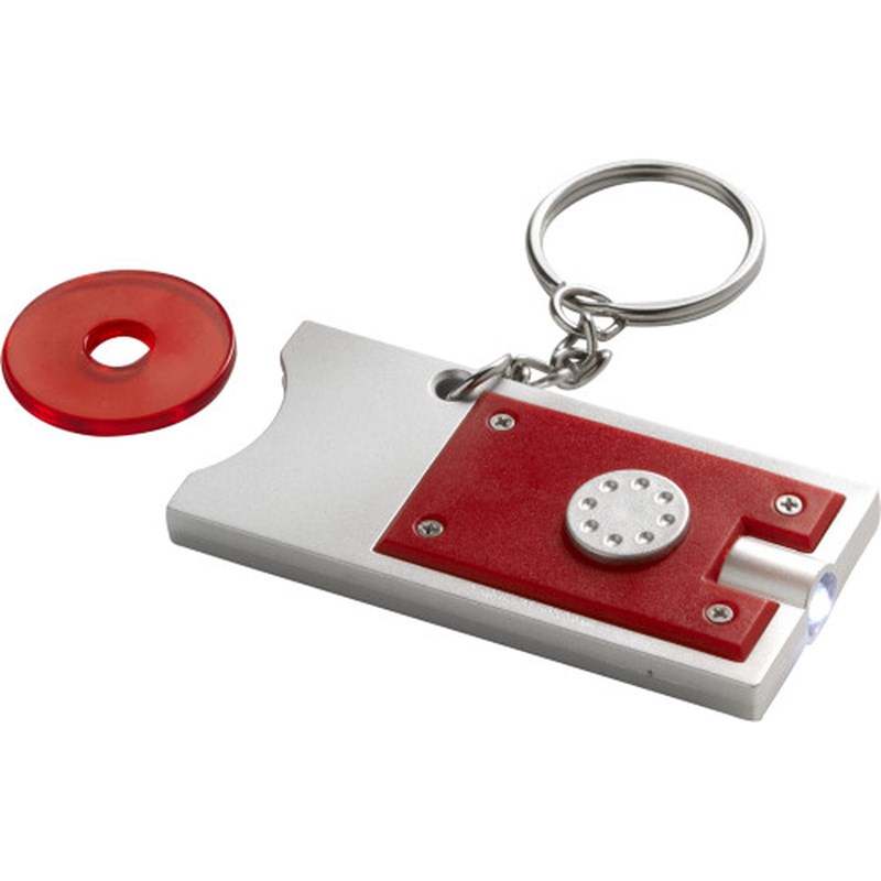 Key holder with coin (‚�0.50)