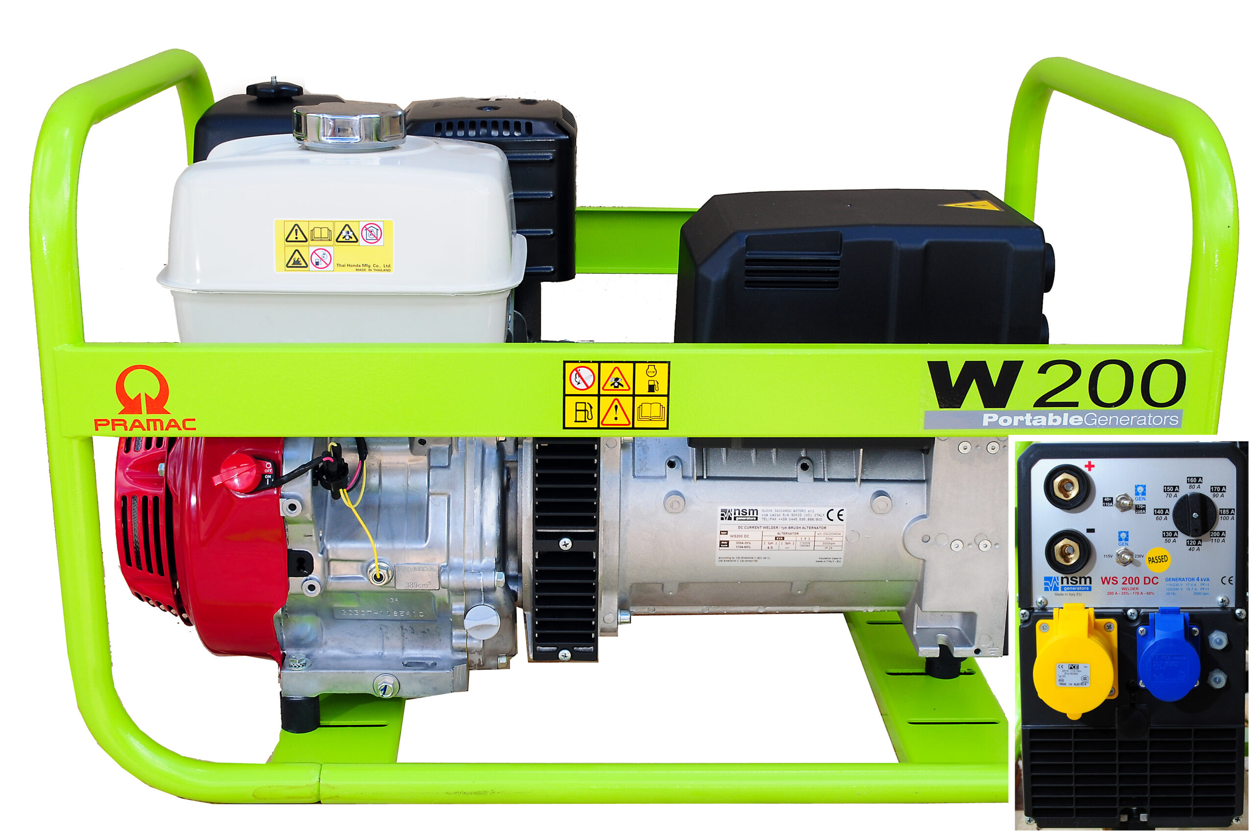 Pramac W200TDC Petrol Welder