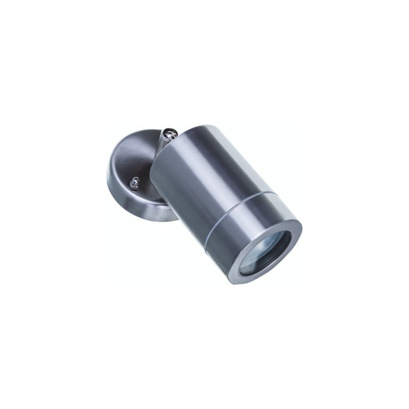 TimeGuard IP65 Flexible Single Spot Light Silver