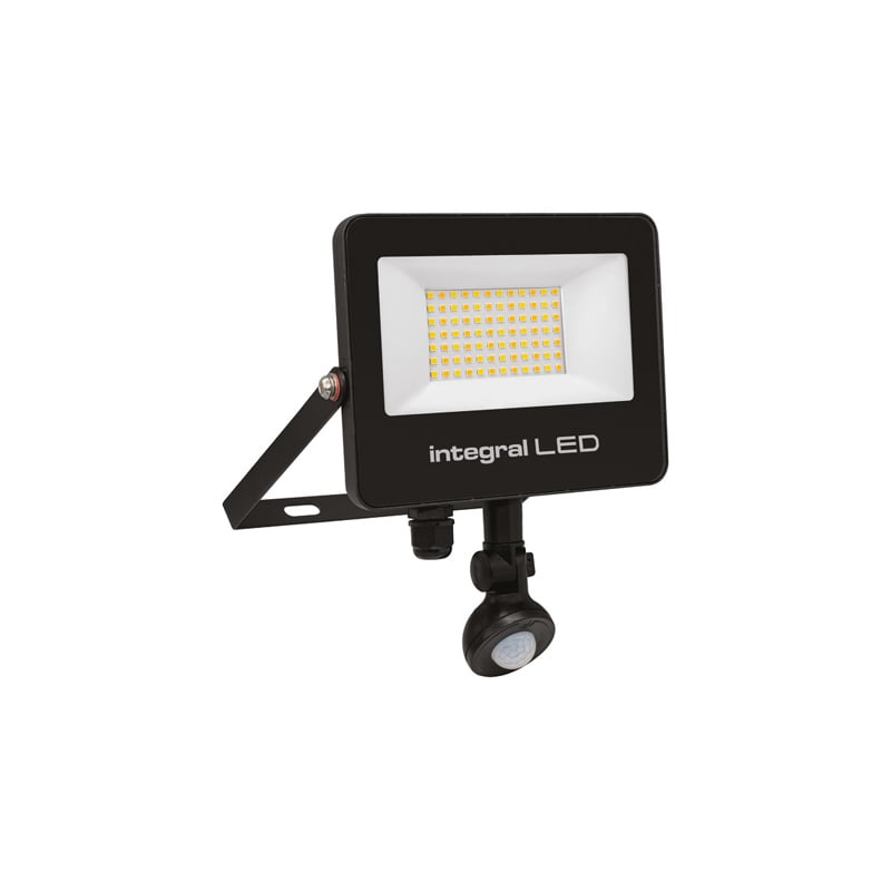 Integral Super Slim 2 CCT 30W Floodlight IP67 With PIR