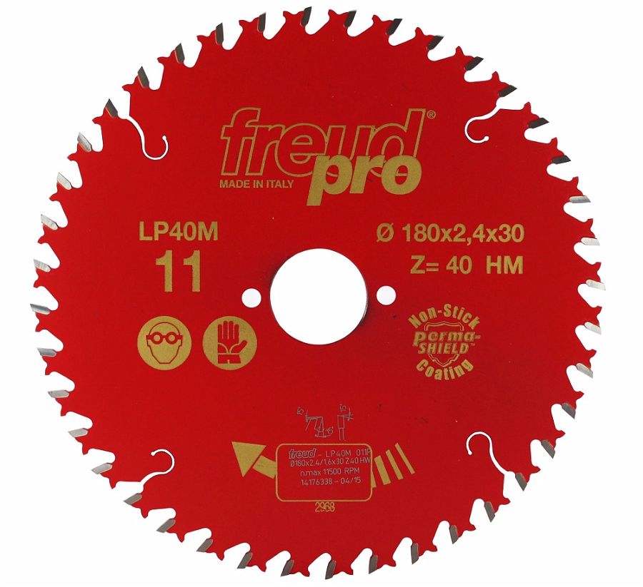 FREUD LP40M 011 Fine Saw Blade 180 X 30 X 40T