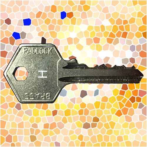 ASEC Padlock Key H