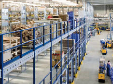 High Rise Warehouse Pallet Racking Units