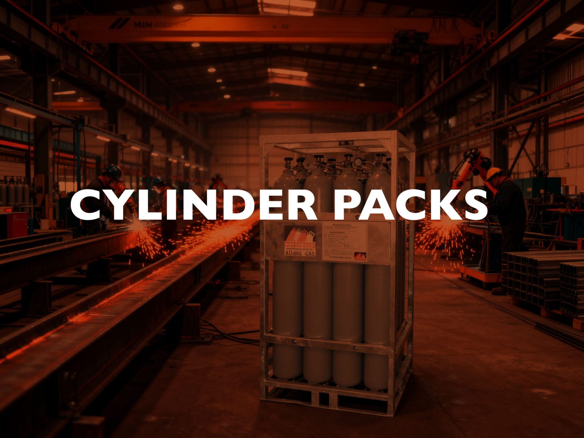 MIG Welding Gas – Manifolded Cylinder Packs