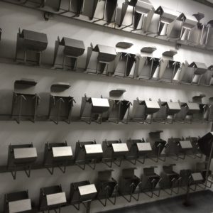 Free-Standing Shoe Storage For Hygiene-Sensitive Industries