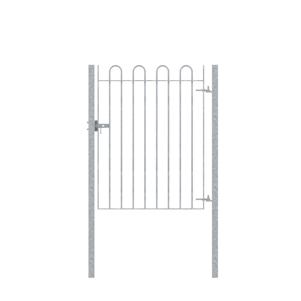 Single Leaf Concrete-in Gate 16x1500mm1500 Galvanised c/w Posts & Fittings
