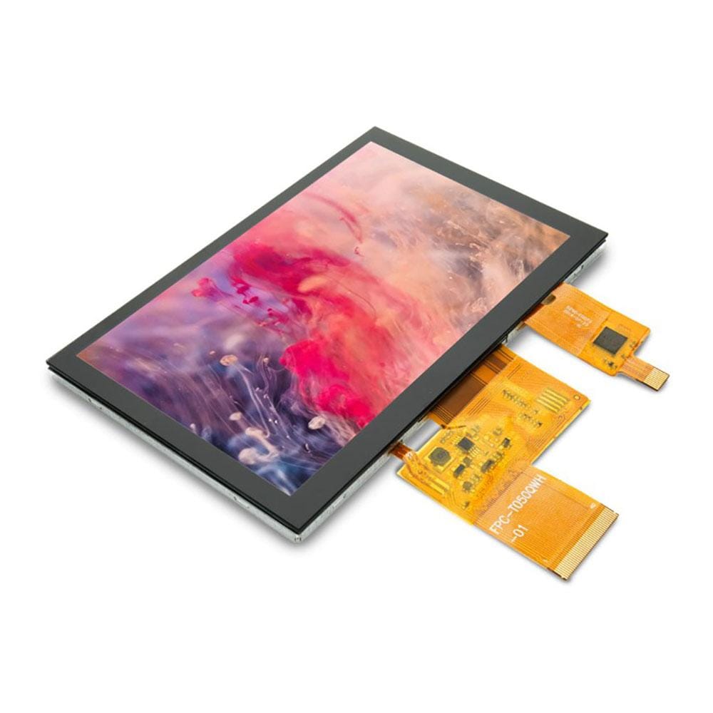 5" TFT display with Capacitive Touch