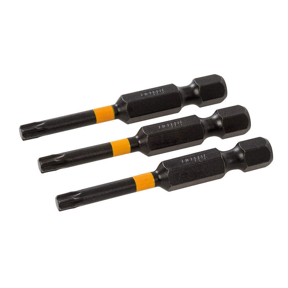 Triton T20 50mm Screwdriver Impact Bits 3pk