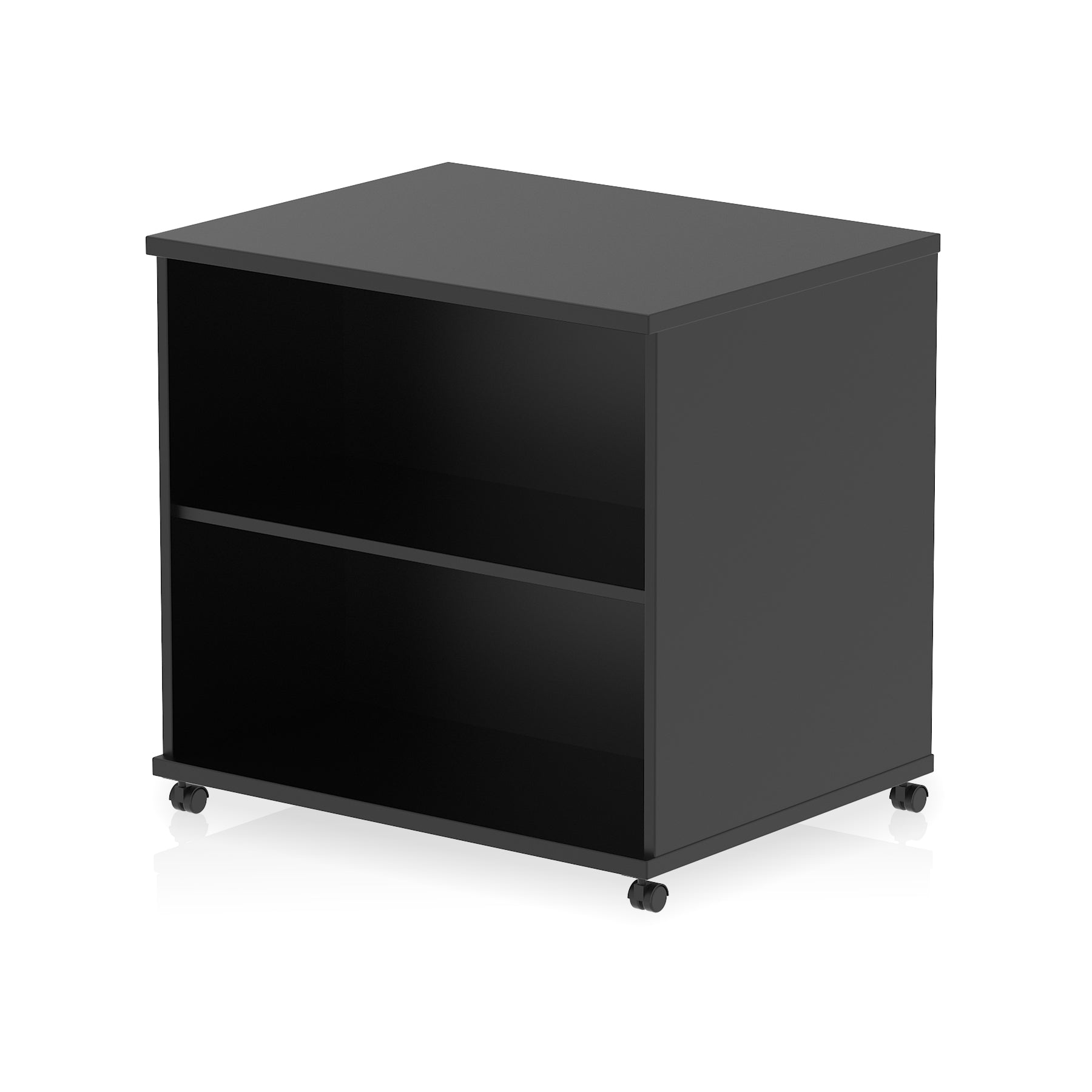 Specialising In Impulse Mobile Bookcase on Wheels - 800mm - Available in Thirteen Colour Options