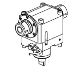 Radial single static tool H&#61;60mm