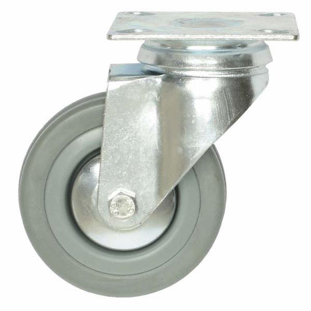 Grey Swivel Castor 75mm - No Brake