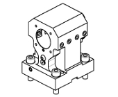 &#177;90&#176; adjustable angle driven tool geared-up I&#61;1:2 H&#61;72