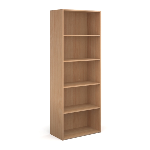 Contract Bookcase with 4 Shelves - Beech