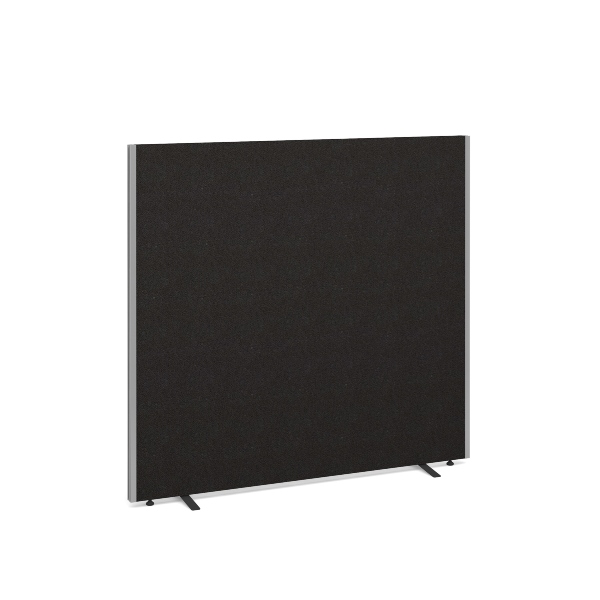Floor Standing Fabric Screen 1500H x 1600W - Charcoal
