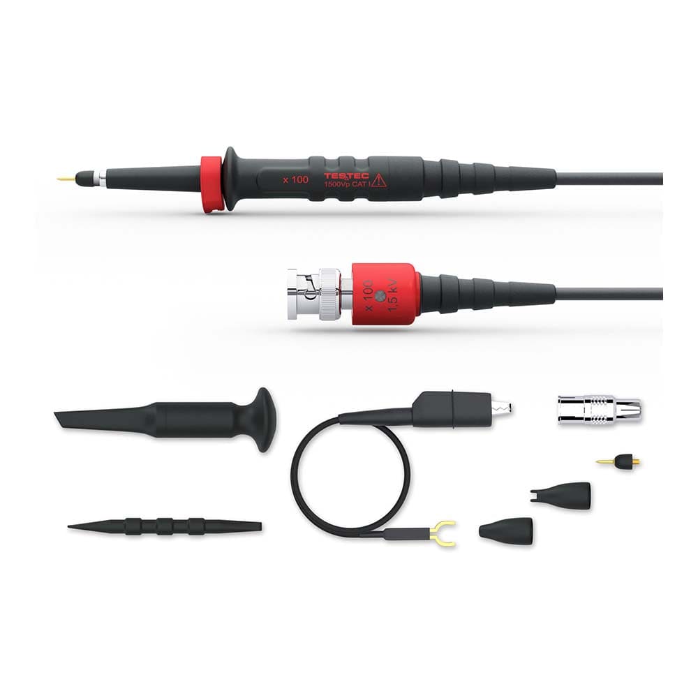 TESTEC TT-HV Series High-Voltage Passive Oscilloscope Probes - 1500V peak