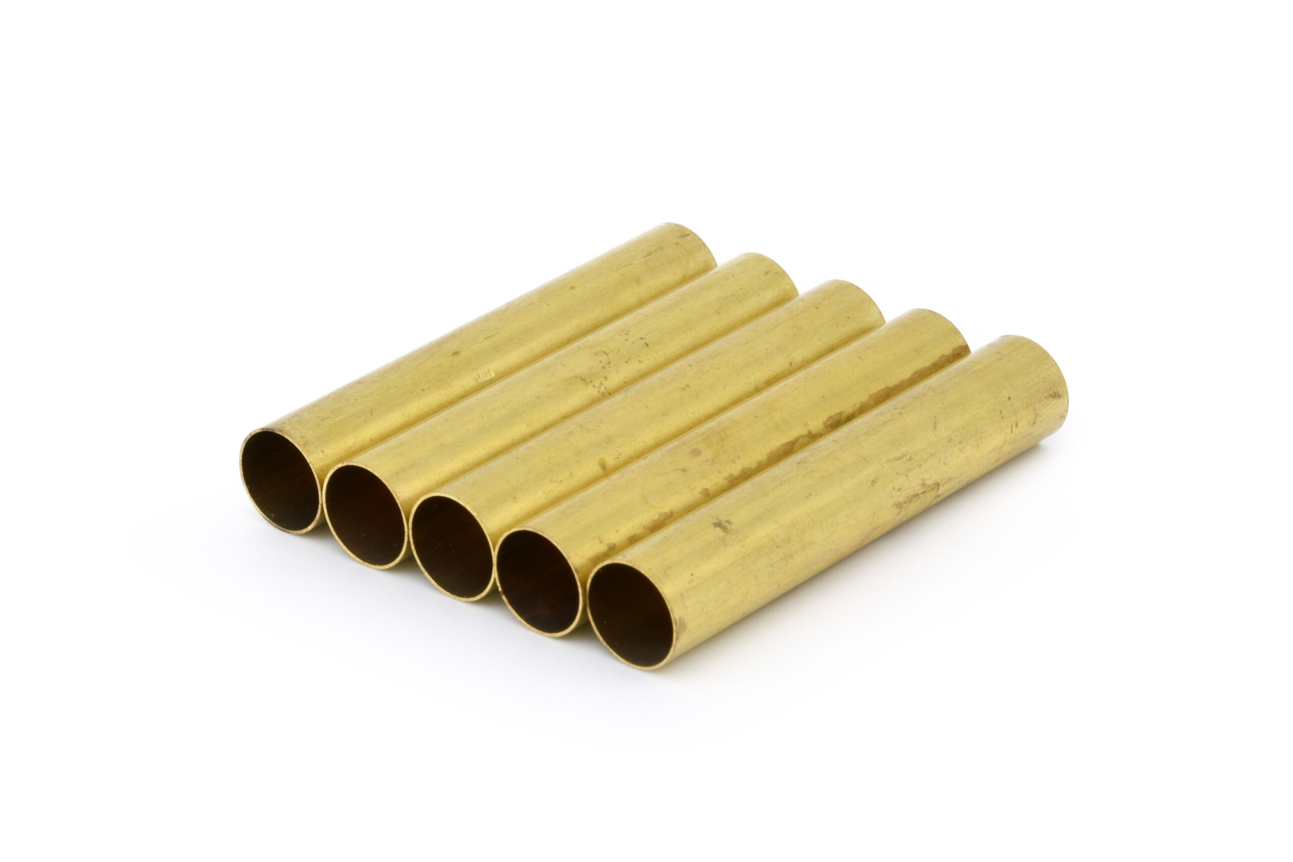 Rotur Brass Tubes for Twist Bullet Pen 5 pack