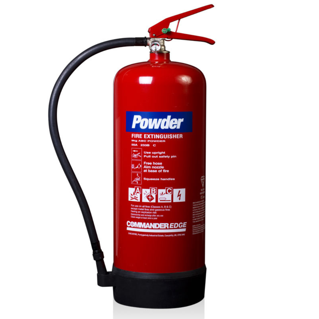 CommanderEDGE 9kg Dry Powder Fire Extinguisher