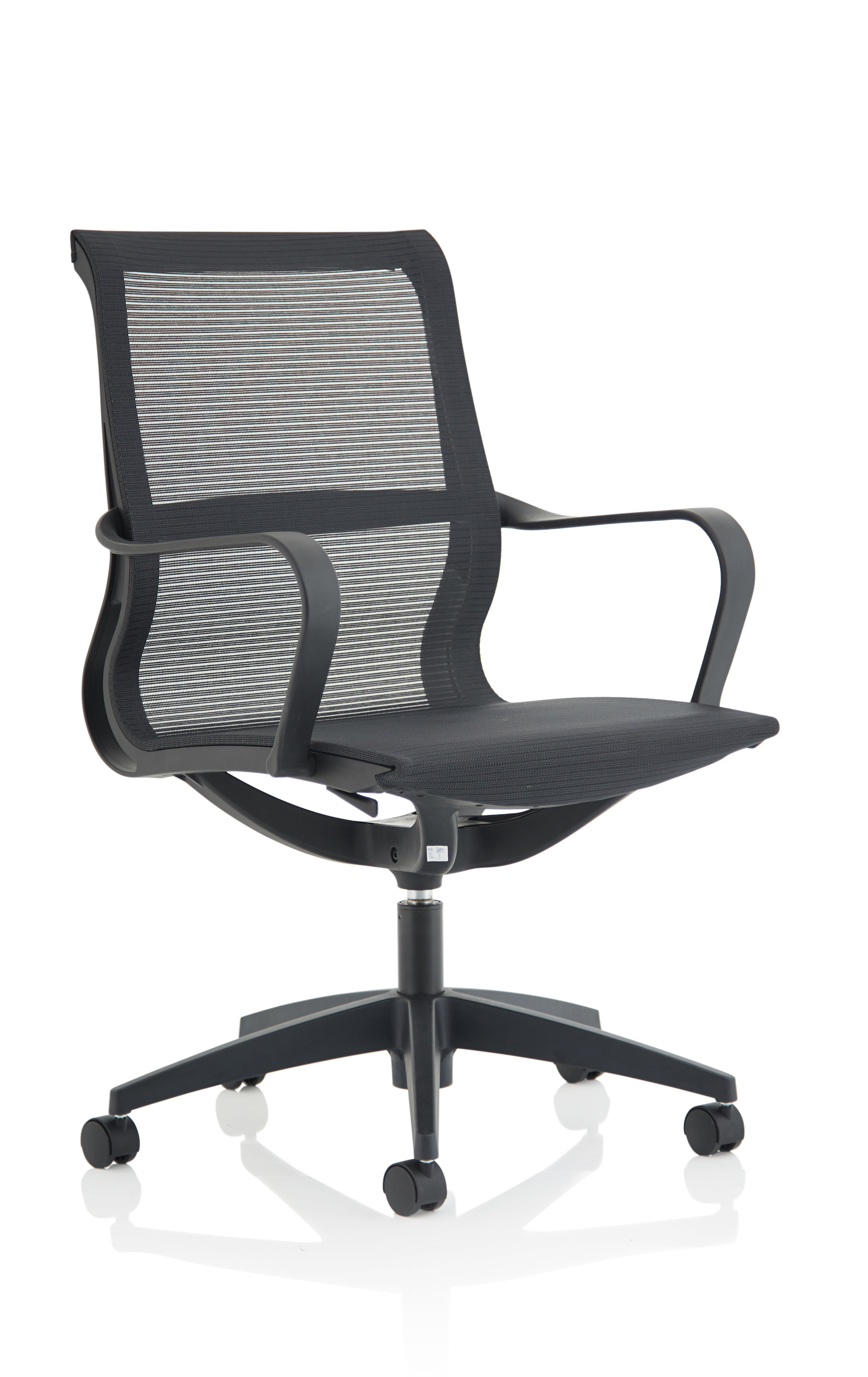 Lula Medium Mesh Back Operator Office Chair with Fixed Arms North Yourkshire