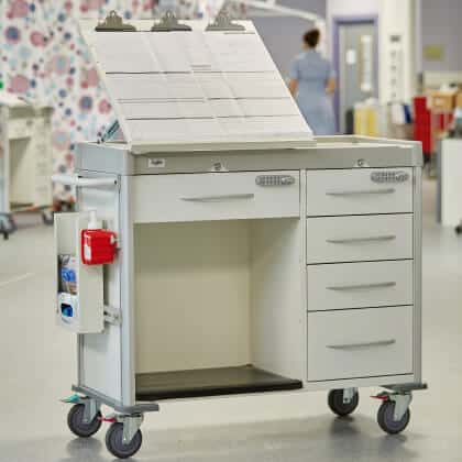 Glenfield takes delivery of all-new Trolleys from Agile Medical