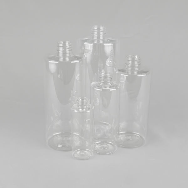 Flat Shoulder Plastic Bottles 