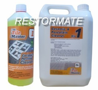 UK Suppliers Of TileMaster Cleaner No 1 Ceramic & Porcelain Cleaner For The Fire and Flood Restoration Industry