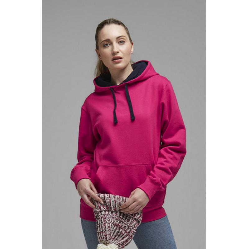 Oxford Unisex Contrast Hoodie