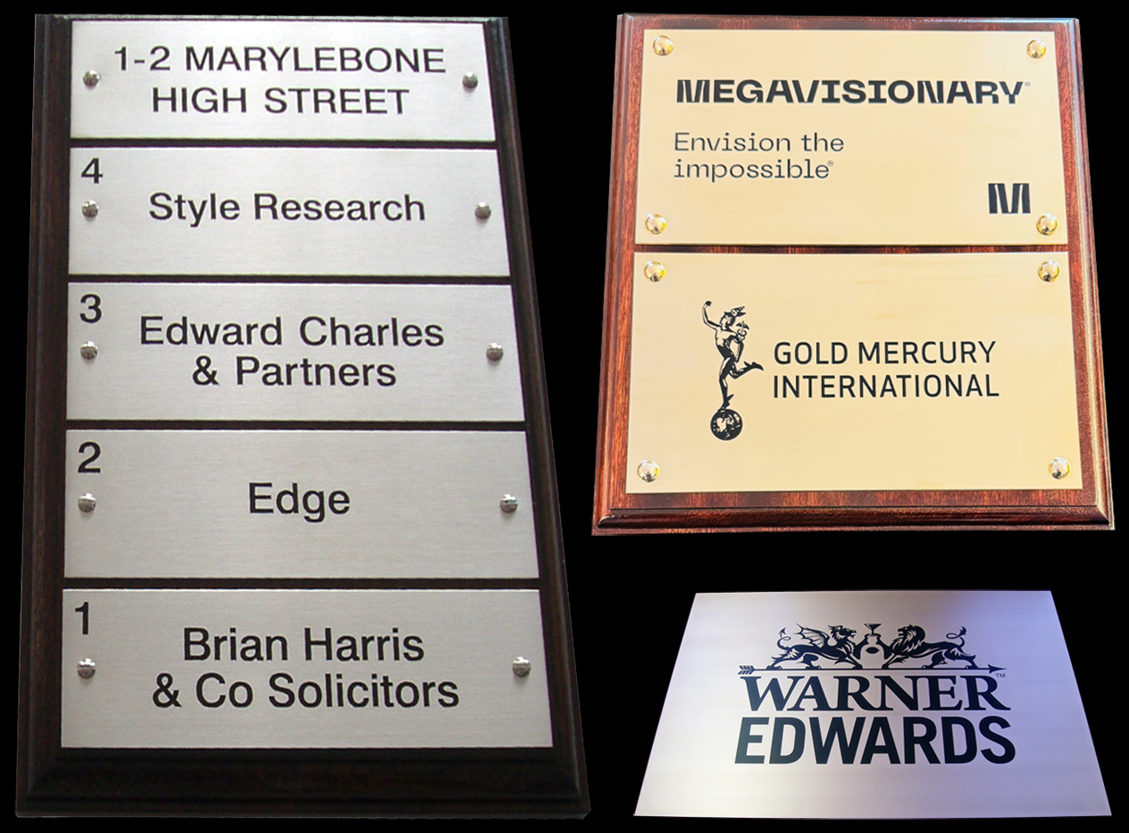 Engraved Brass Achievement Plaques For Employees