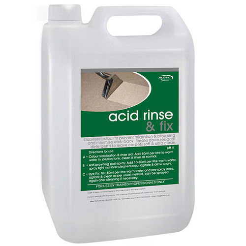 Stockists Of Acid Rinse (5L) For Professional Cleaners