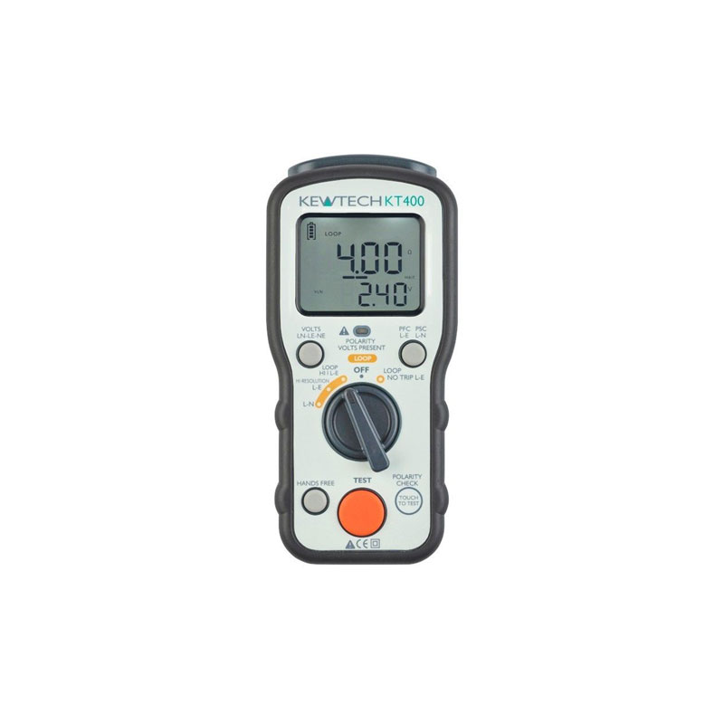 Kewtech Digital Loop Impedance & PSC / PFC Tester