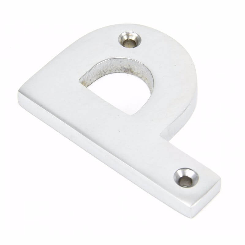 Anvil 83804P Satin Chrome Letter P