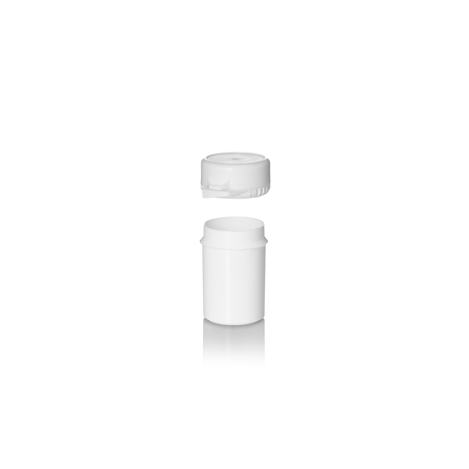 White PP Tamper Evident Lid to suit RSS20 and RSS26