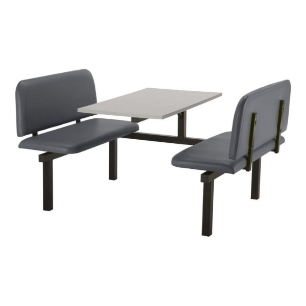 CU94 - 4-Seater Oscar Canteen Unit - 1 Way Access, Grey, Grey