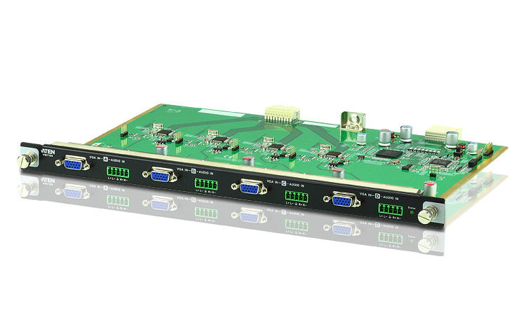 VM7104 4 port VGA Input Board for the Aten VM1600 Chassis