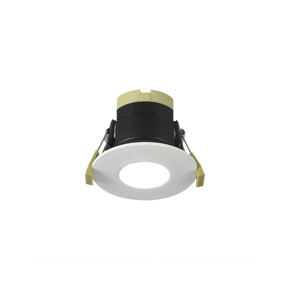 Luxuria Horizon 8W Dimmable CCT LED Fire Rated Downlight With Matt White