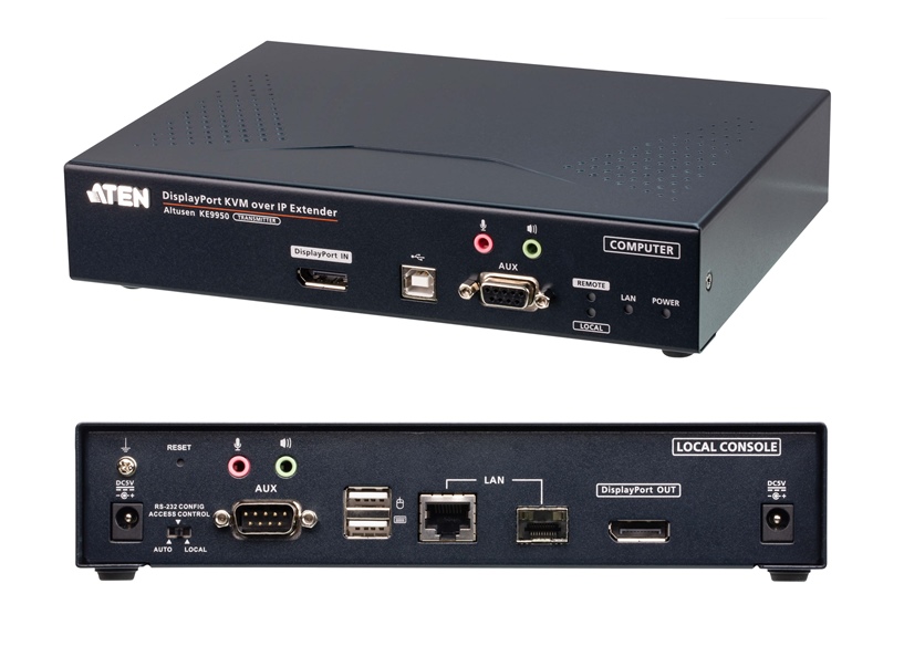 KE9950T - Aten- 4K DisplayPort Single Display KVM over IP Transmitter (KE Range)