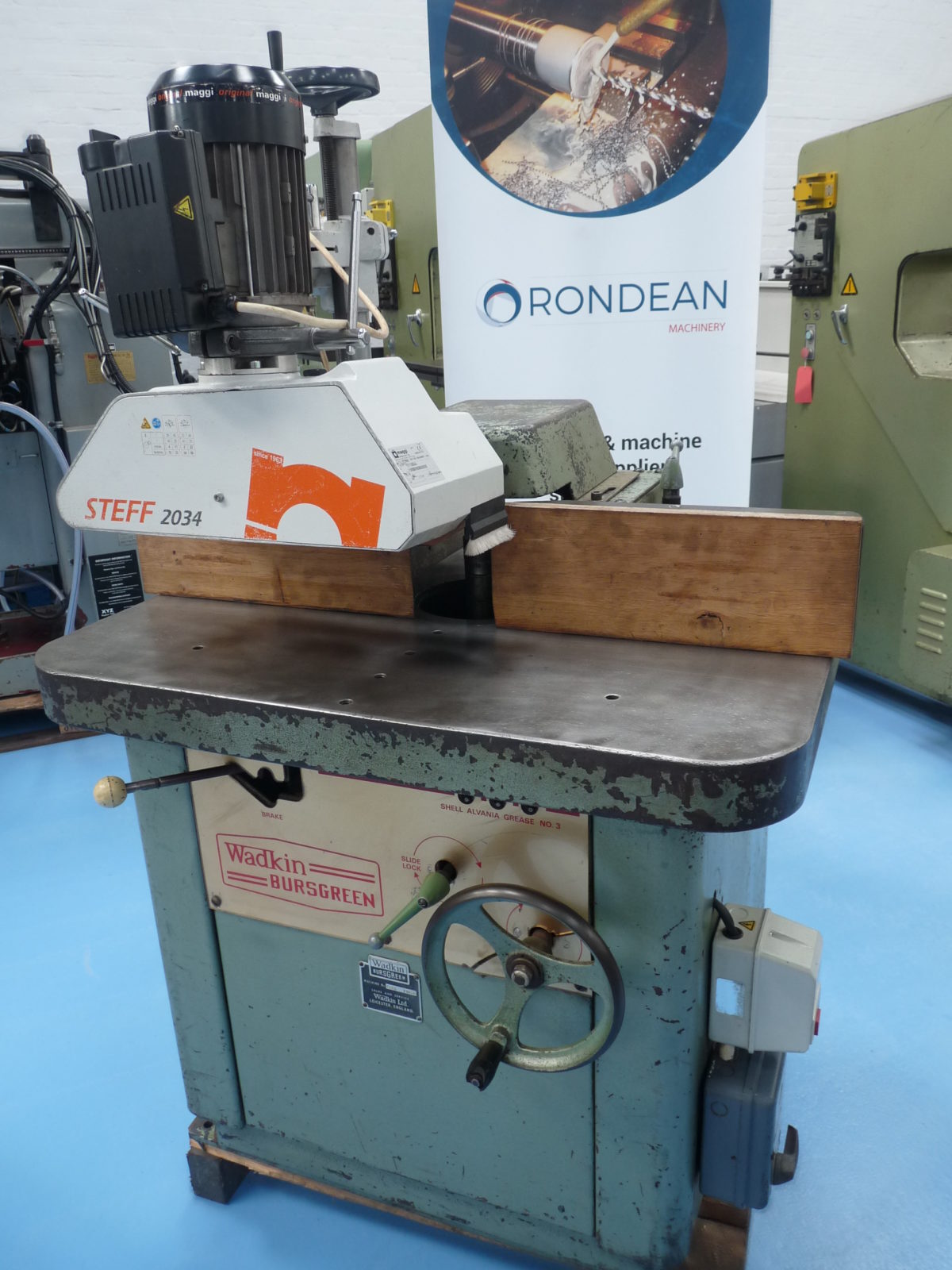 Wadkin BER 3 Spindle Moulder with Maggi Steff Auto Feed