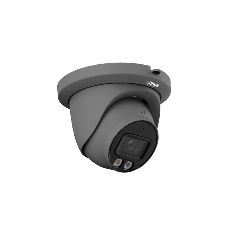 Dahua 4MP Smart Dual Illumination Fixed-Focal Eyeball WizSense Network Camera Grey