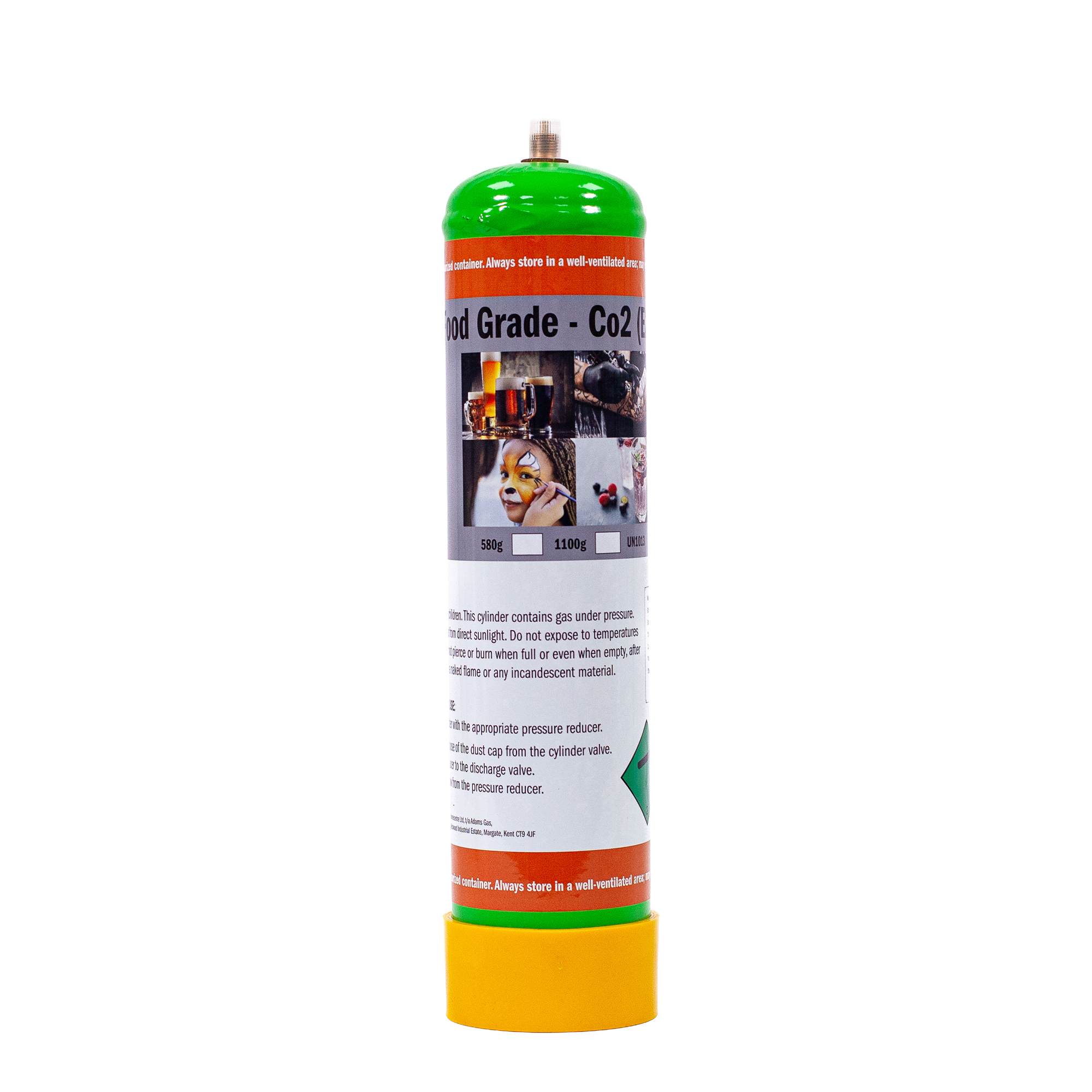 0.95L (95L) Disposable Food Grade CO2 Gas Bottle