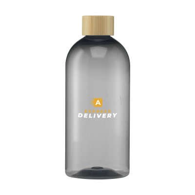 RPET BOTTLE 500 ML WATER BOTTLE in Black.