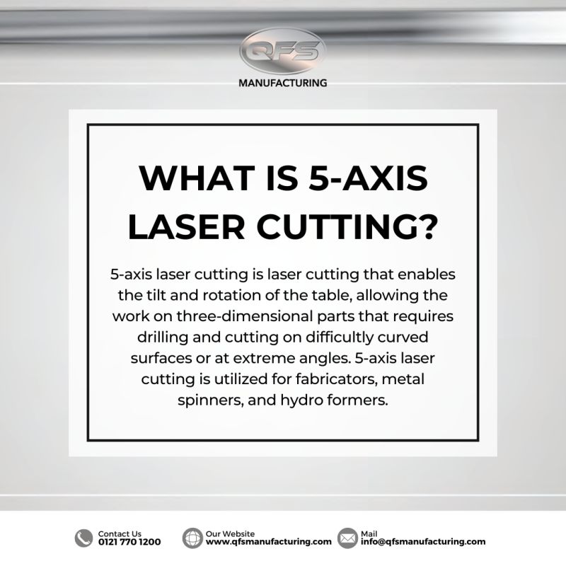 What is 5-AXIS Laser Cutting?