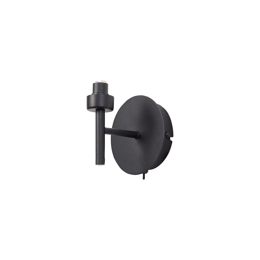 Luxuria Apex Satin Black 1 Light G9 Universal Switched Wall Light